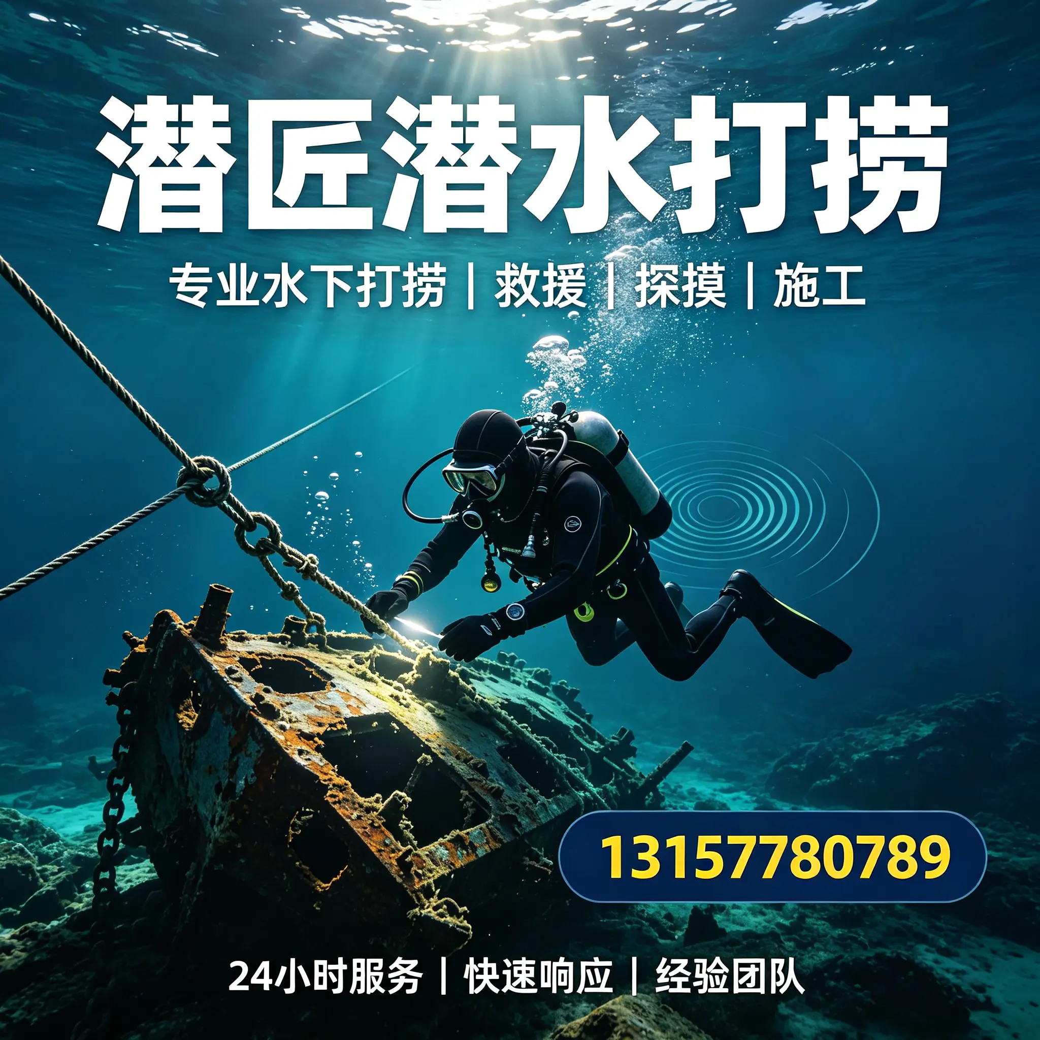 石嘴山水下打捞作业服务产品